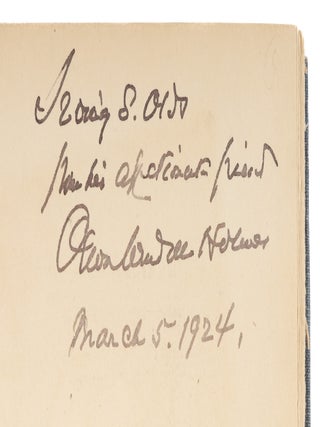 Collected Legal Papers. First edition, Inscribed by Holmes.