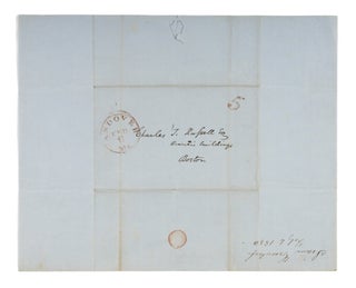 Autograph Letter, Signed, To Charles Theodore Russell, Andover, 1850.
