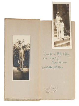 Farmington, Inscribed by Darrow, with Three Additional Photos, 1925.