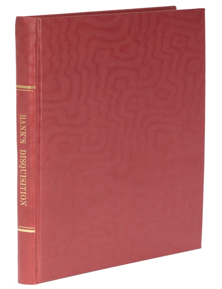 Item #73682 A Disquisition on the Right of Jurisdiction in Peerage Successions. Thomas Christopher Banks, Ephraim Lockhart.