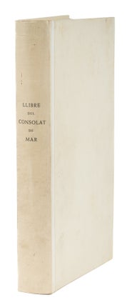 Item #73701 Llibre del Consolat de Mar, Reproduccion Facsimil de la Edicion. Consolato del Mare,...