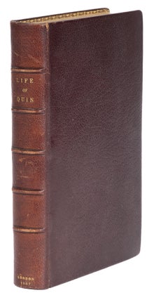Item #73815 The Life of Mr James Quin, Comedian; With a History of the Stage. James Quin,...