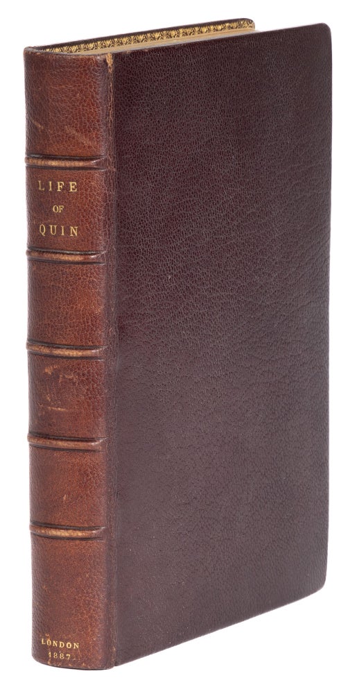 Item #73815 The Life of Mr James Quin, Comedian; With a History of the Stage. James Quin, Extra-Illustrated.