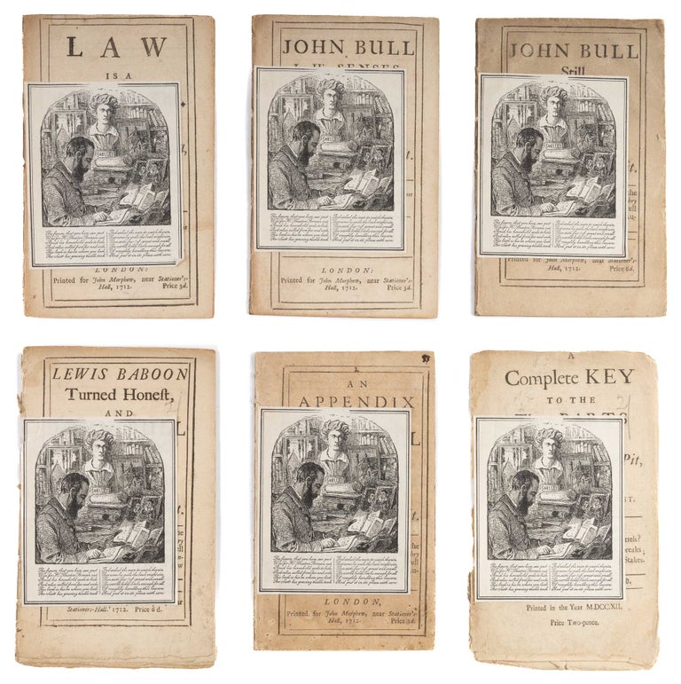 Item #73831 Law is a Bottomless Pit, Or, The History of John Bull, London, 1712. John Arbuthnot, Jonathan Swift.