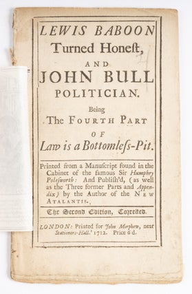 Law is a Bottomless Pit, Or, The History of John Bull, London, 1712.