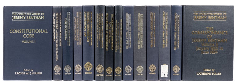 Item #73947 The Collected Works of Jeremy Bentham, 1983-2012. 14 Volumes. Jeremy Bentham.