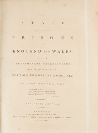 The State of the Prisons [And] An Account of the Principal Lazarettos.