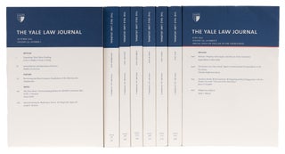 Item #74035 Yale Law Journal. Volume 131, no. 1-8 (2020-2021), in 8 issues. Yale Law School