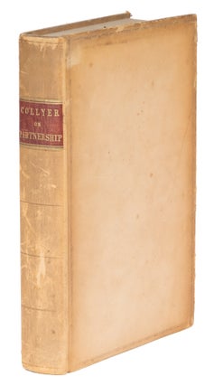 Item #74106 A Practical Treatise on the Law of Partnership, 1st American Edition. John Collyer,...