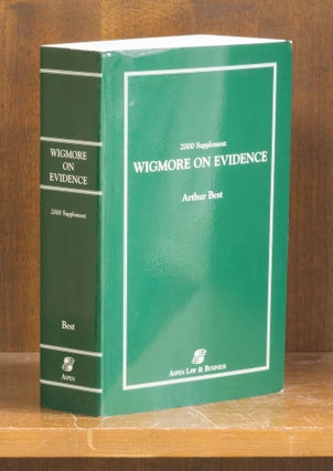 Item #74118 Wigmore on Evidence. 2000 Cumulative Supplement ONLY. 1 softbound. Arthur Best, John...