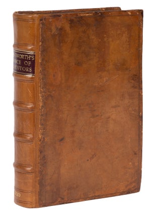 Item #74262 The Office and Duty of Executors Or, A Treatise Directing Testators. Thomas...