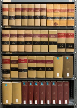 Item #74275 Harvard Law Review. Misc. Vols 51-61; 65; 68-80; 82;84;85;90;91;94;95;. Harvard Law...