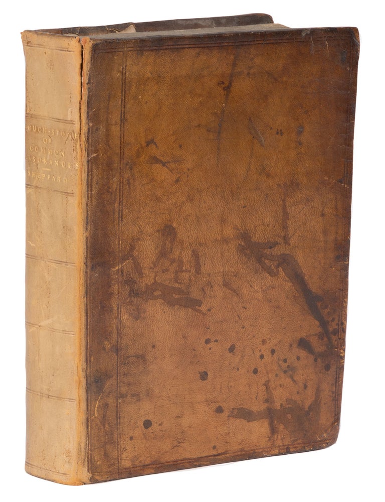 Item #74289 The Touch-Stone of Common Assurances, Or, A Plain and Familiar. William Sheppard.