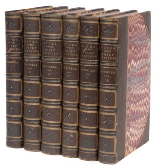 Item #74311 The Lives of the Chief Justices of England. 6 Vols. Boston, 1873-1874. John Campbell,...