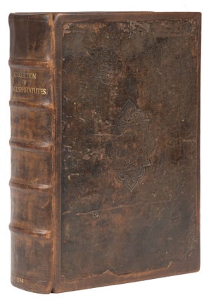 Item #74321 A Collection in English, Of the Statutes Now in Force, Continued from. William...