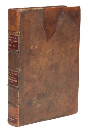 Item #74353 The Charter Granted by Their Majesties [With] Acts and Laws, 1726. Massachusetts