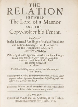 The Compleat Copy-Holder, Wherein is Contained a Learned Discourse...
