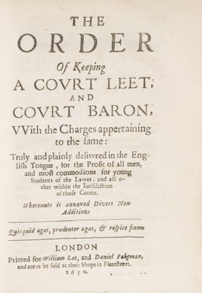 The Compleat Copy-Holder, Wherein is Contained a Learned Discourse...