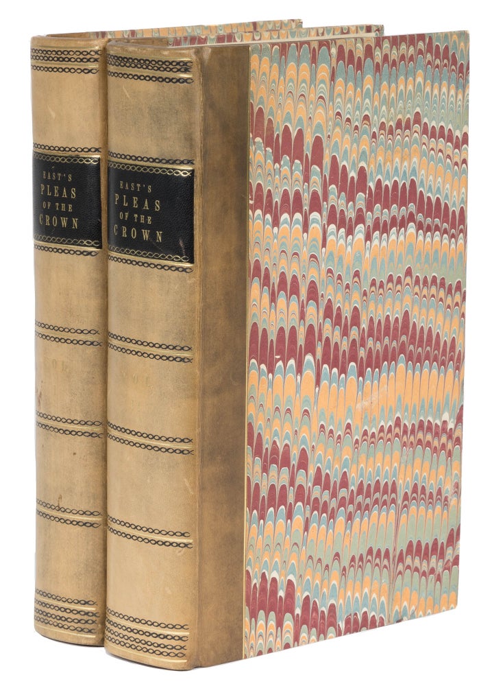 Item #74445 A Treatise of the Pleas of the Crown, First Edition, 2 Volumes. Edward Hyde East.