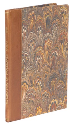 Item #74465 Reformation of Proceedings at Law, By Way of Petition, Dedicated to. Thomas Faldo