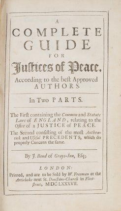 A Complete Guide for Justices of Peace, According to the Best...
