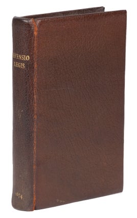Item #74482 Defensio Legis, Or, The Whole State of England Inquisited and. Great Britain, A...