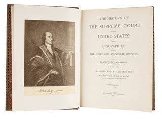 The History of the Supreme Court of the United States.... 2 vols.
