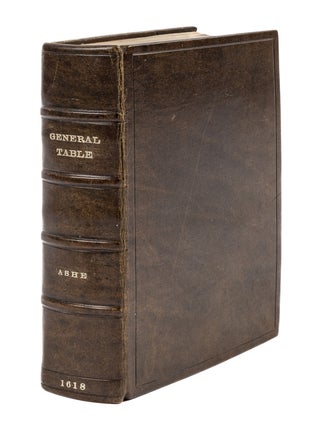 Un General Table, A Touts les Severall Livres de les Reports de la...