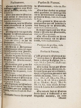 Un General Table, A Touts les Severall Livres de les Reports de la...