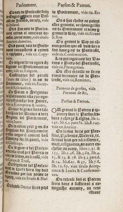 Un General Table, A Touts les Severall Livres de les Reports de la...