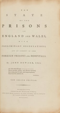 The State of the Prisons in England and Wales, With Preliminary...