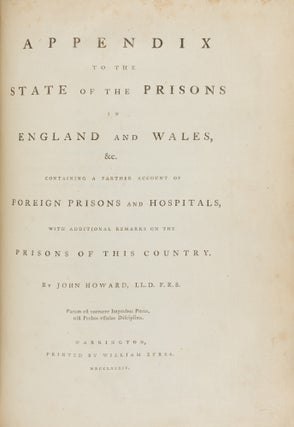 The State of the Prisons in England and Wales, With Preliminary...