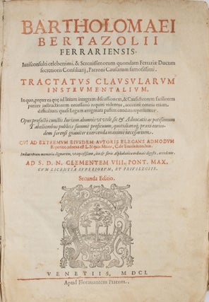 Tractatus Clausularum Instrumentalium, In Quo, praeter ea Quae...