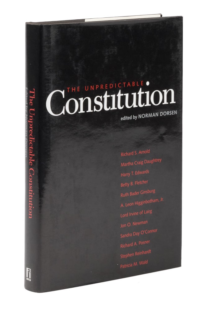 Item #74880 The Unpredictable Constitution. Norman Dorsen.