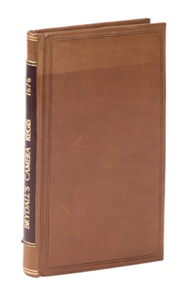 Item #74927 Camera Regis, Or, A Short View of London: Containing the Antiquity. John Brydall