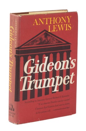 Item #74964 Gideon's Trumpet, Caspar Weinberger's Copy. Anthony Lewis