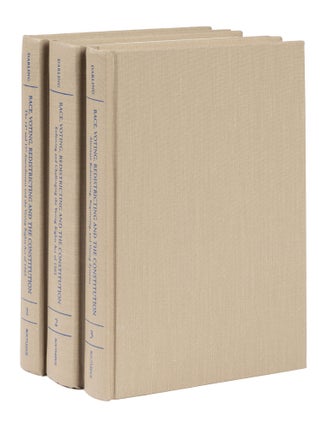 Item #74990 Race, Voting, Redistricting and the Constitution. Sources...3 Volumes. Marsha J....