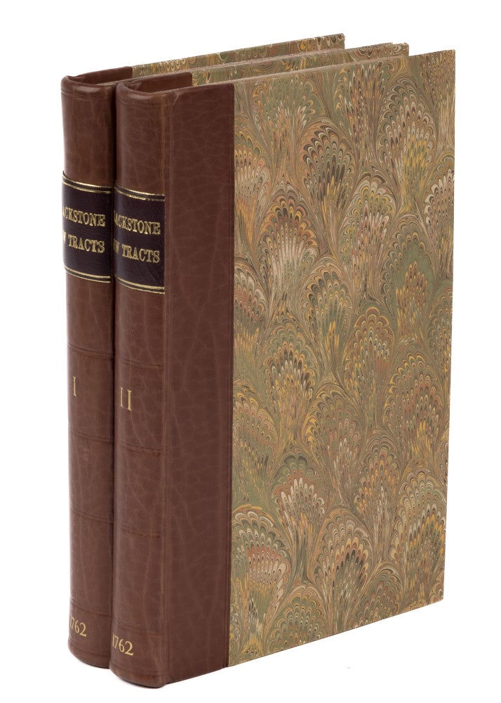 Item #75091 Law Tracts, In Two Volumes, Oxford, 1762, First edition. Sir William Blackstone.