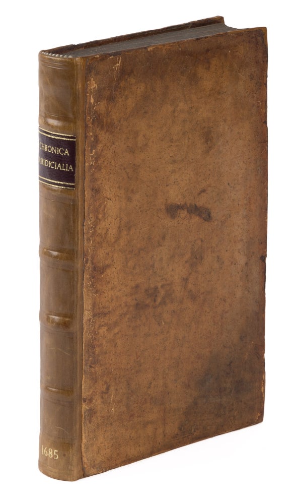 Item #75093 Chronica Juridicialia, Or, An Abridgment and Continuation of Dugdale's. Edward Cooke, Sir William Dugdale.