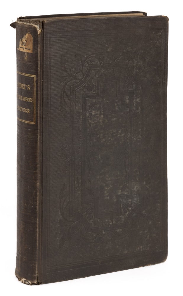 Item #75099 The Miscellaneous Writings, Literary, Critical, Juridical, And. Joseph Story.