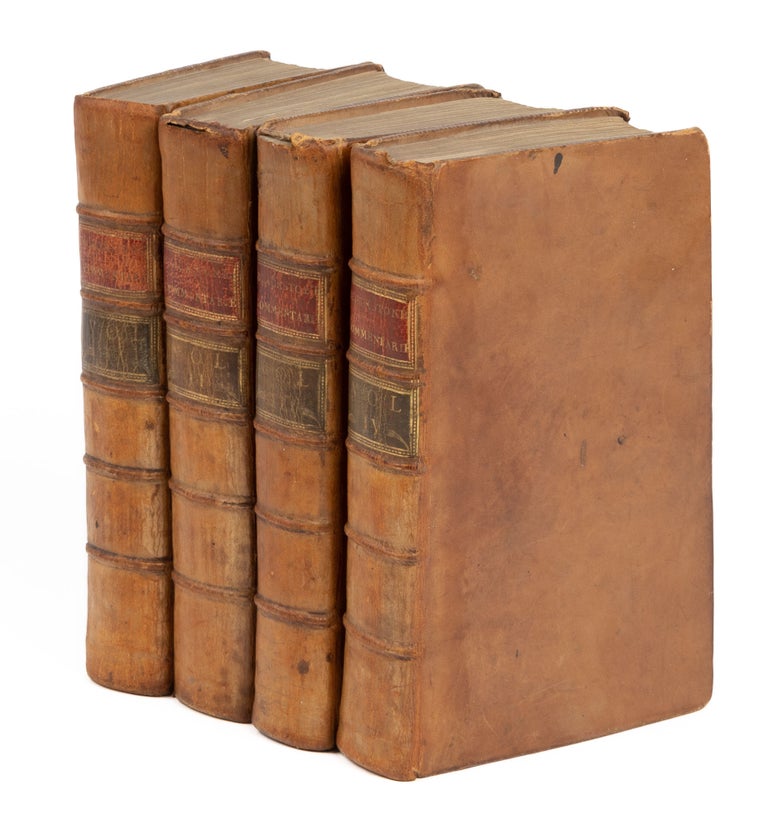 Item #75170 Commentaries on the Laws of England, In Four Books, Dublin, 1775. Sir William Blackstone.