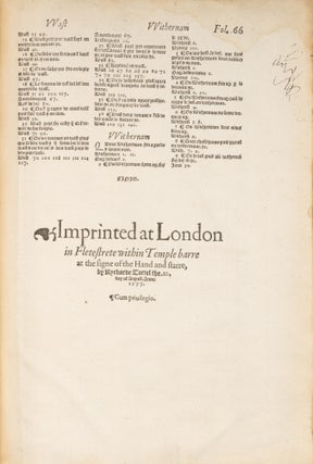 La Graunde Abridgement, Collecte par le Iudge Tresreverend Monsieur...
