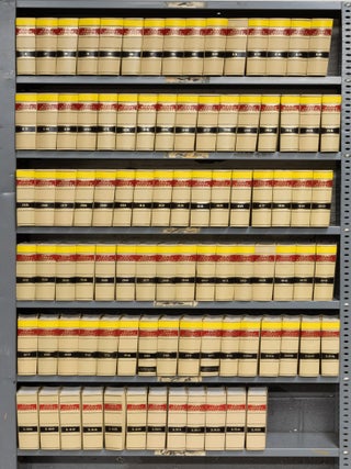 Item #75215 New Jersey Reports. 92 Vols. 1-21; 23-31; 33-71; 94-104; 138; 140; 142. Thomson...