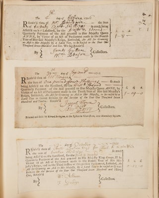 Receipts and Documents Related to the Gosling Family, 1706-1875.
