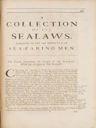 Consuetudo, Vel, Lex Mercatoria, Or, The Ancient Law-Merchant...