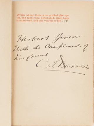 A Persian Pearl and Other Essays, Inscribed Limited First Edition.