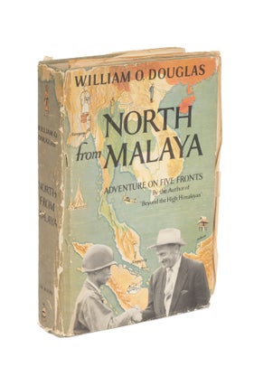 Item #75372 North from Malaya [with] Draft Press Release. William O. Douglas