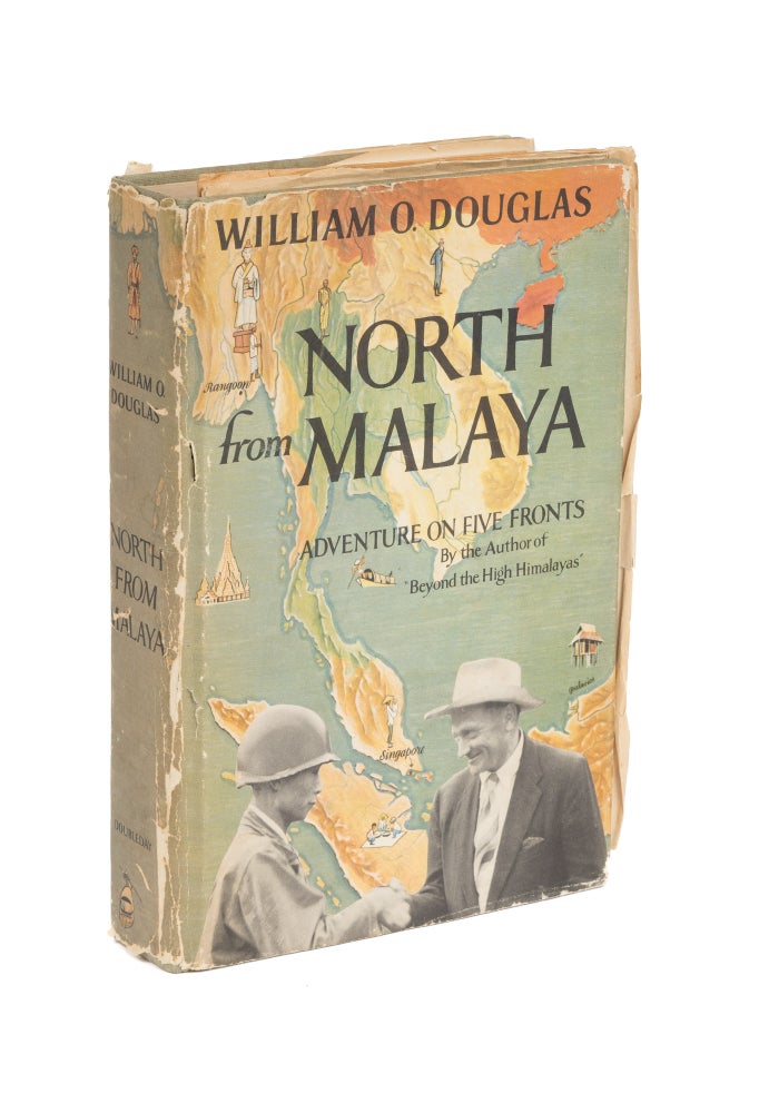 Item #75372 North from Malaya [with] Draft Press Release. William O. Douglas.