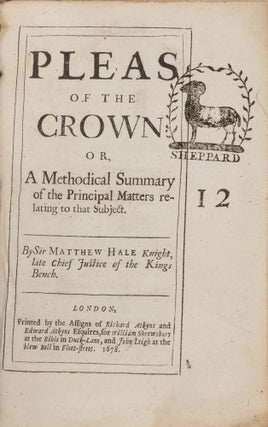 Pleas of the Crown, Or a Brief, But Full Account of Whatsoever...