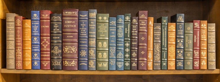 Item #75395 A Collection from The Legal Classics Library of 24 titles in 24 books. The Legal Classics Library.